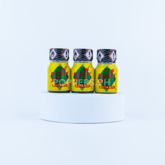 Rush with Butanol Red